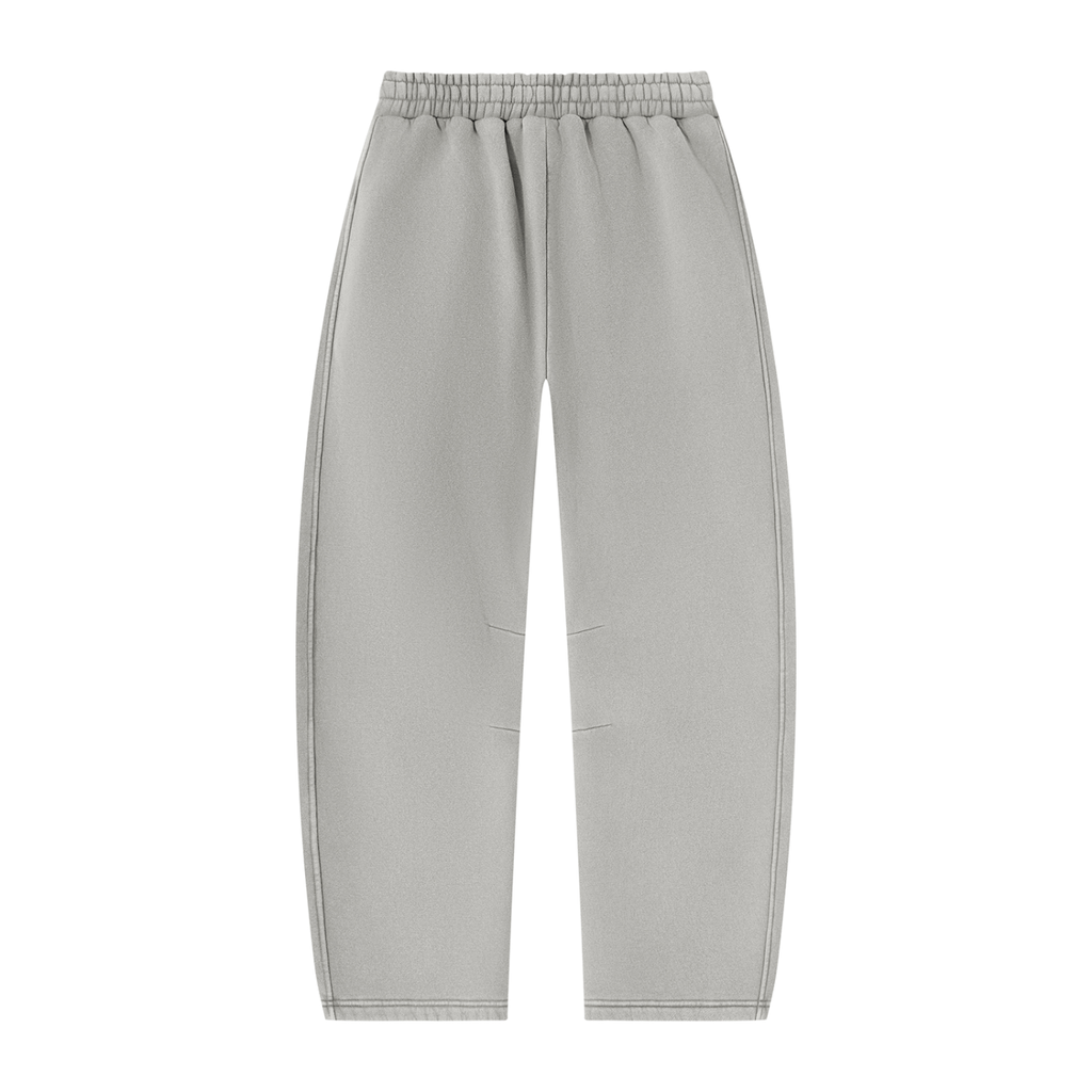 Vintage Wash Barrel Leg Fleece Sweatpants