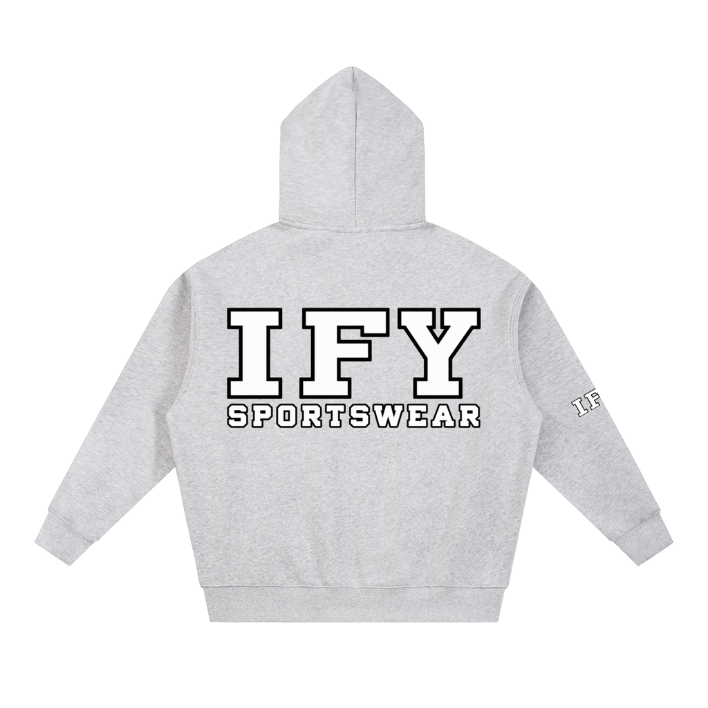 Essential Oversized Fleece Boxy Hoodie