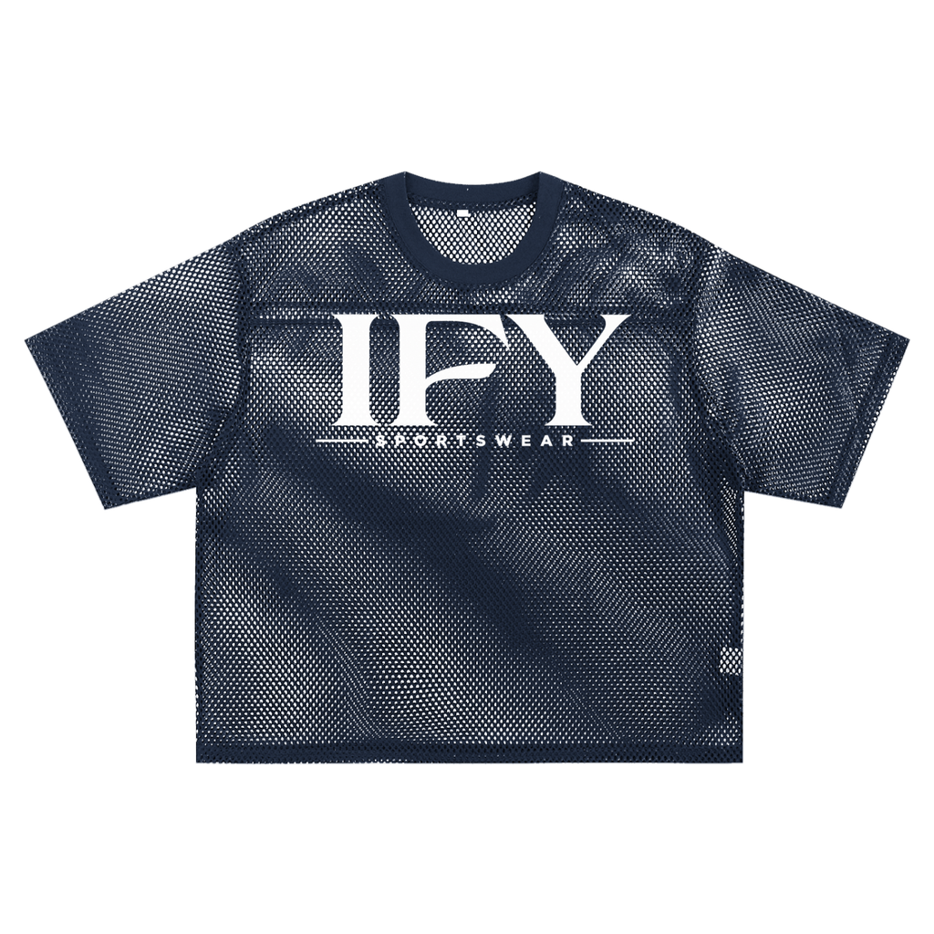 See-through Boxy Net T-Shirt