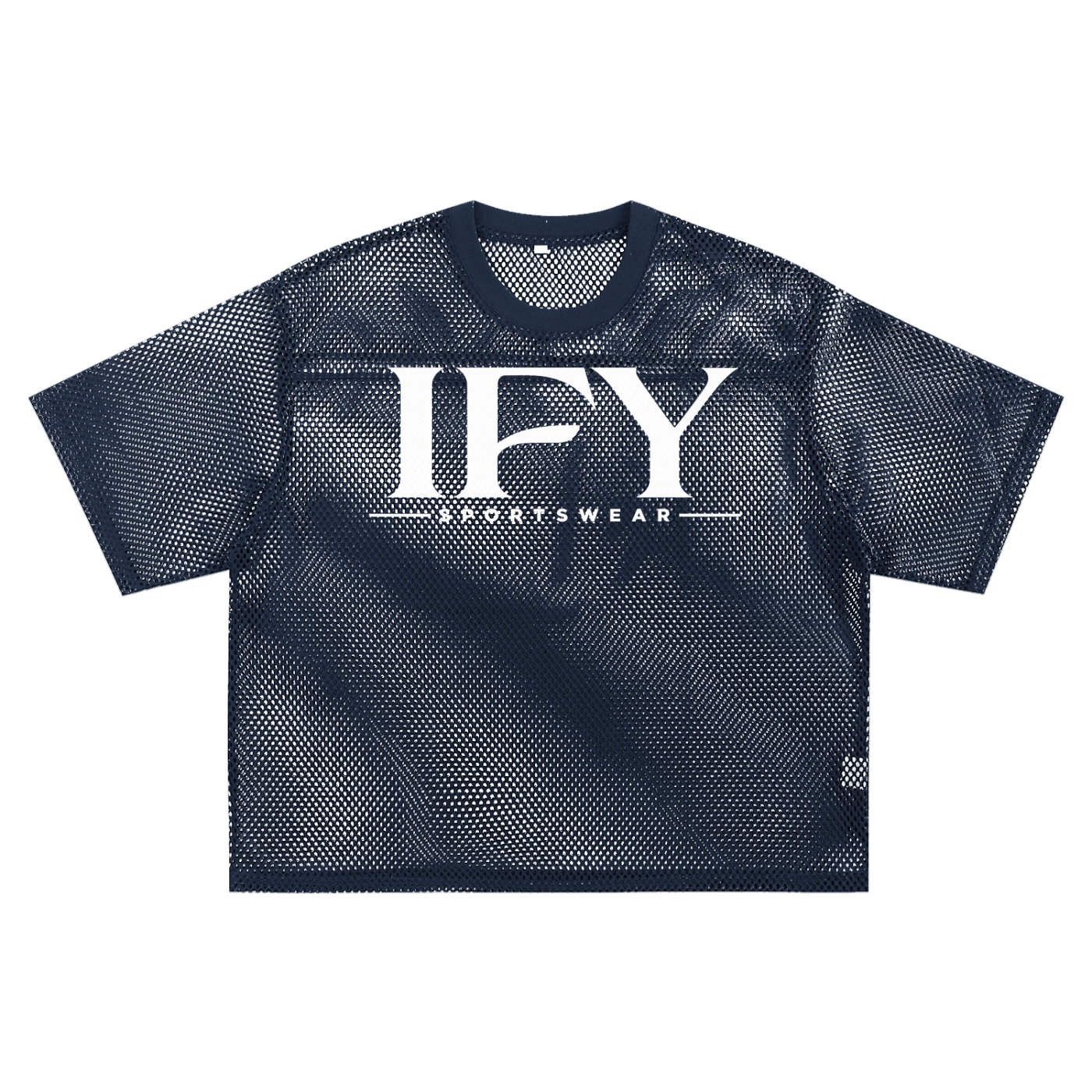 See-through Boxy Net T-Shirt