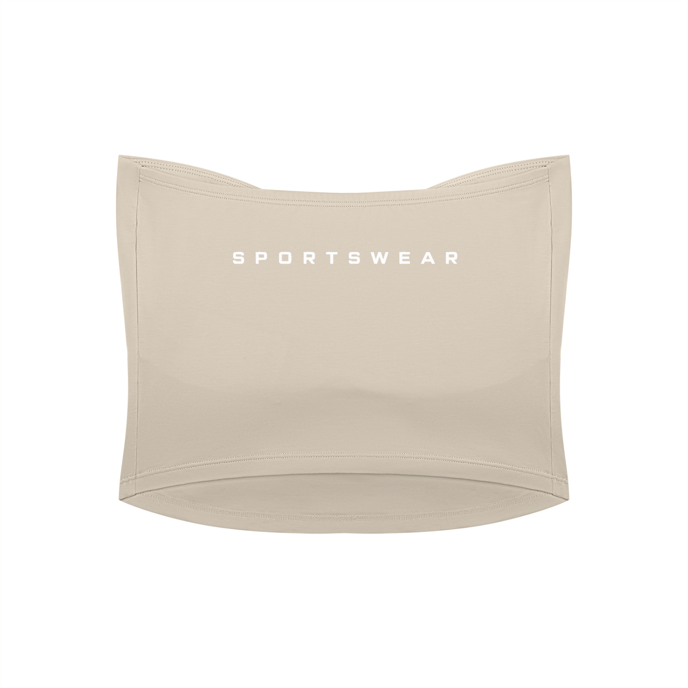 Women's Ruched Cropped Tube Top