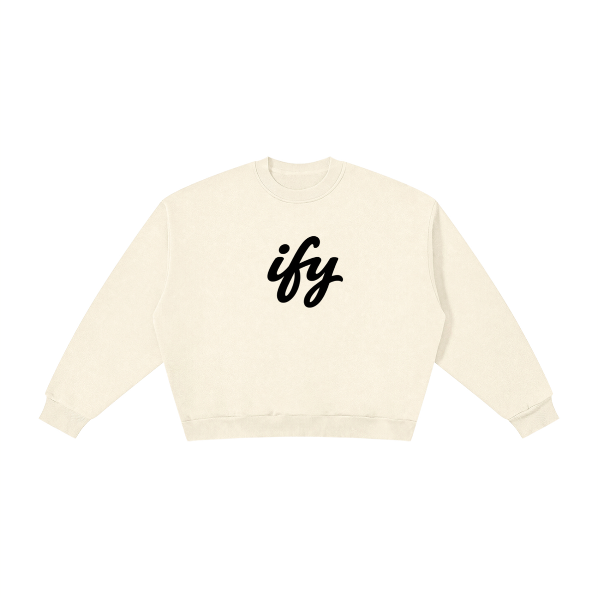 Boxy Fleece Crewneck Sweatshirt