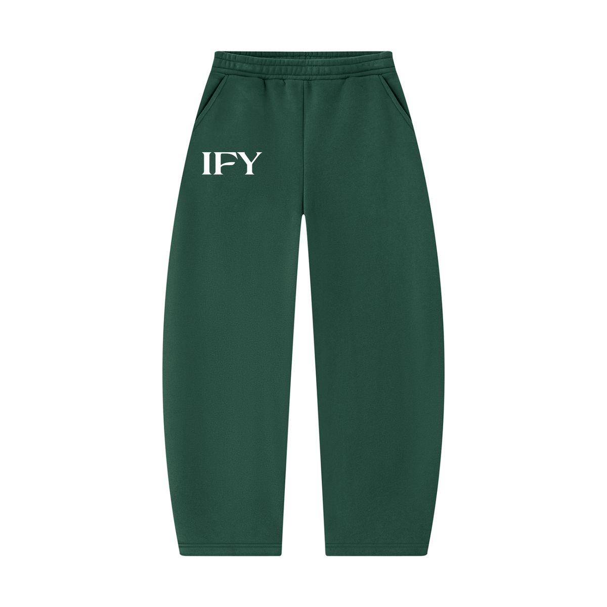 Unisex Barrel Leg Sweatpants