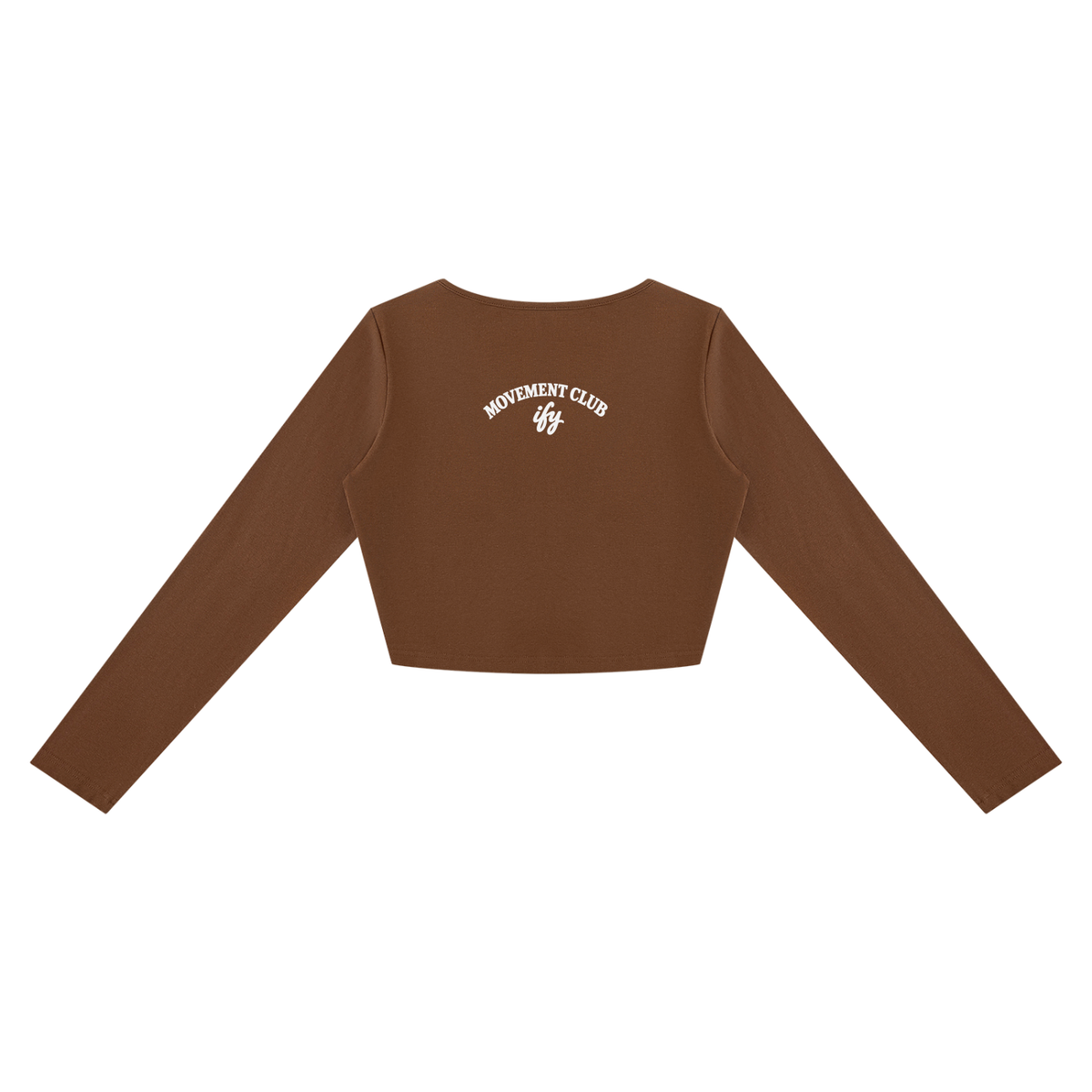 Cotton-Rich Cropped Long-Sleeve T-Shirt