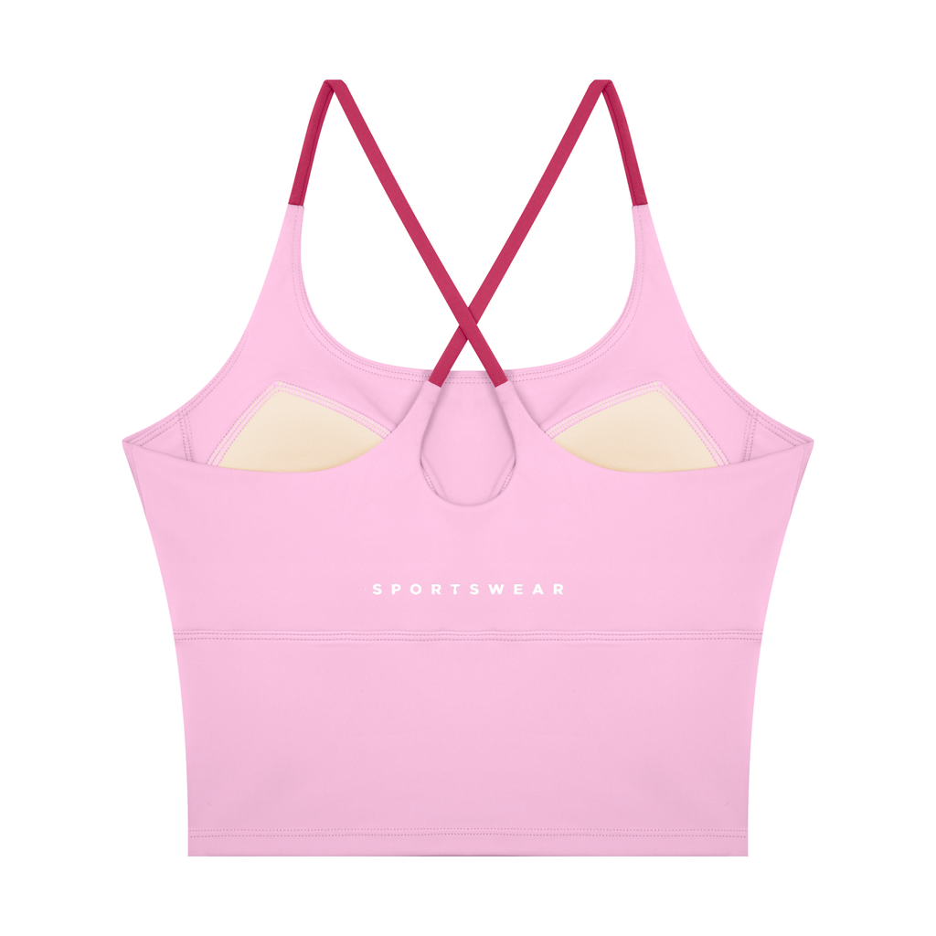 Women's Color Block Yoga Tank Top