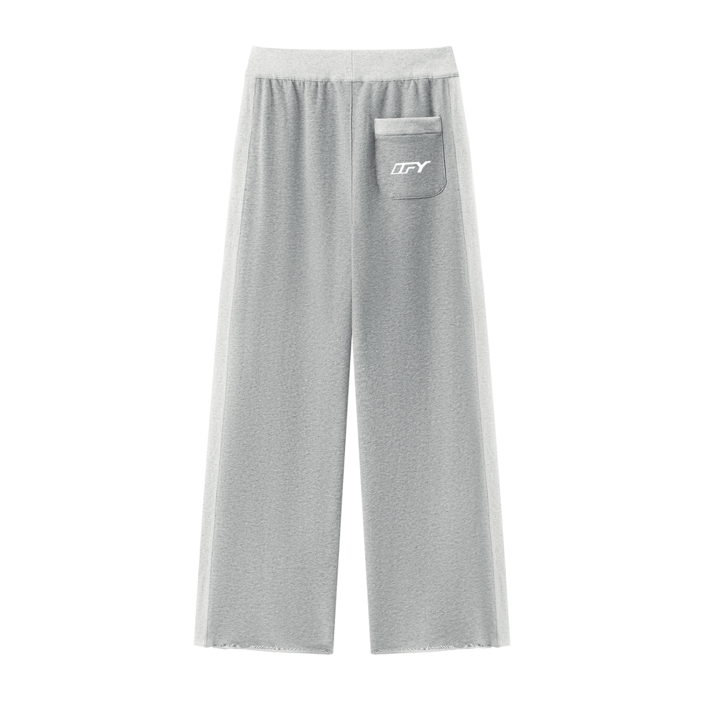 Women's Color Block Raw Hem Sweatpants