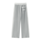 Women's Color Block Raw Hem Sweatpants