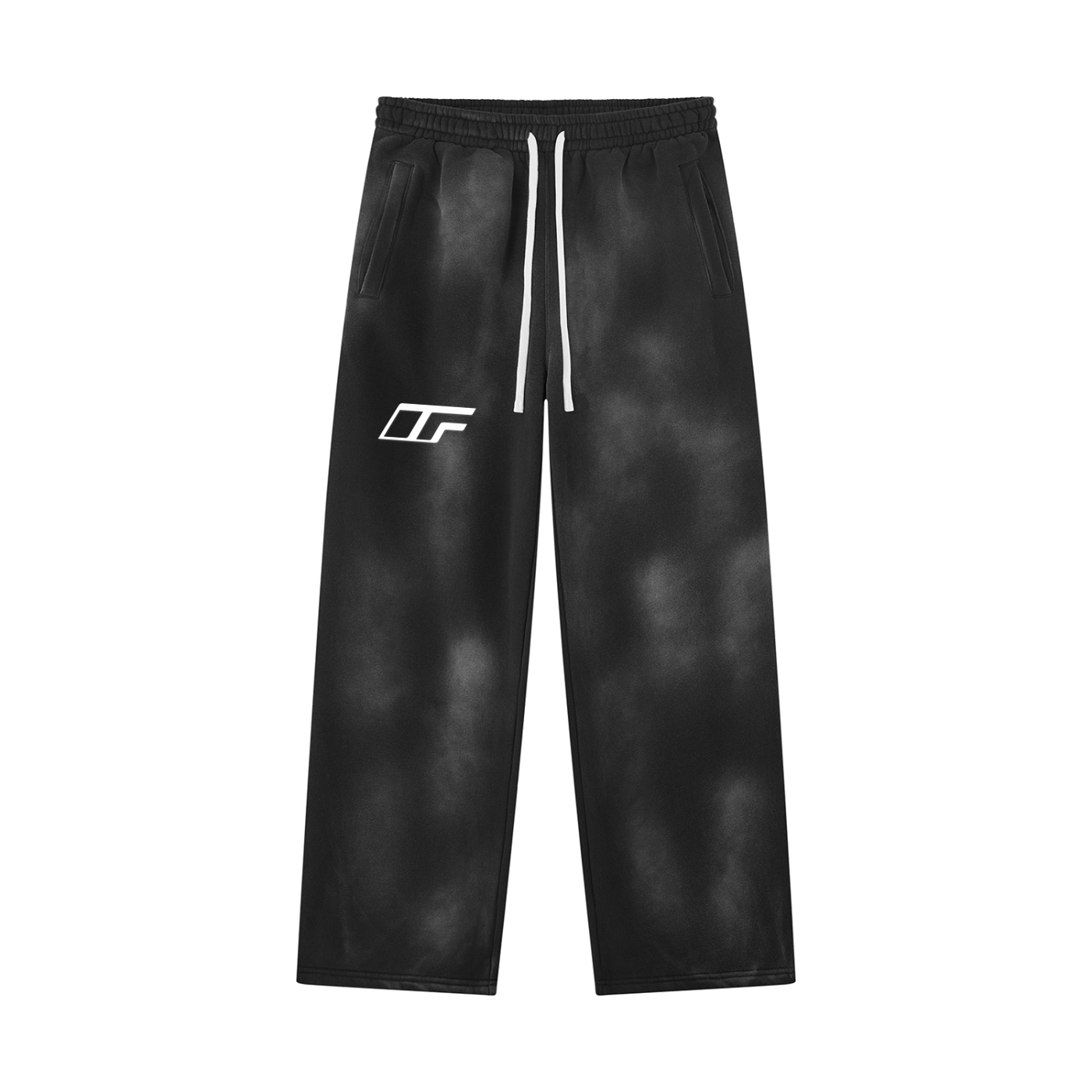 Unisex Sunfade Wide Leg Fleece Sweatpants