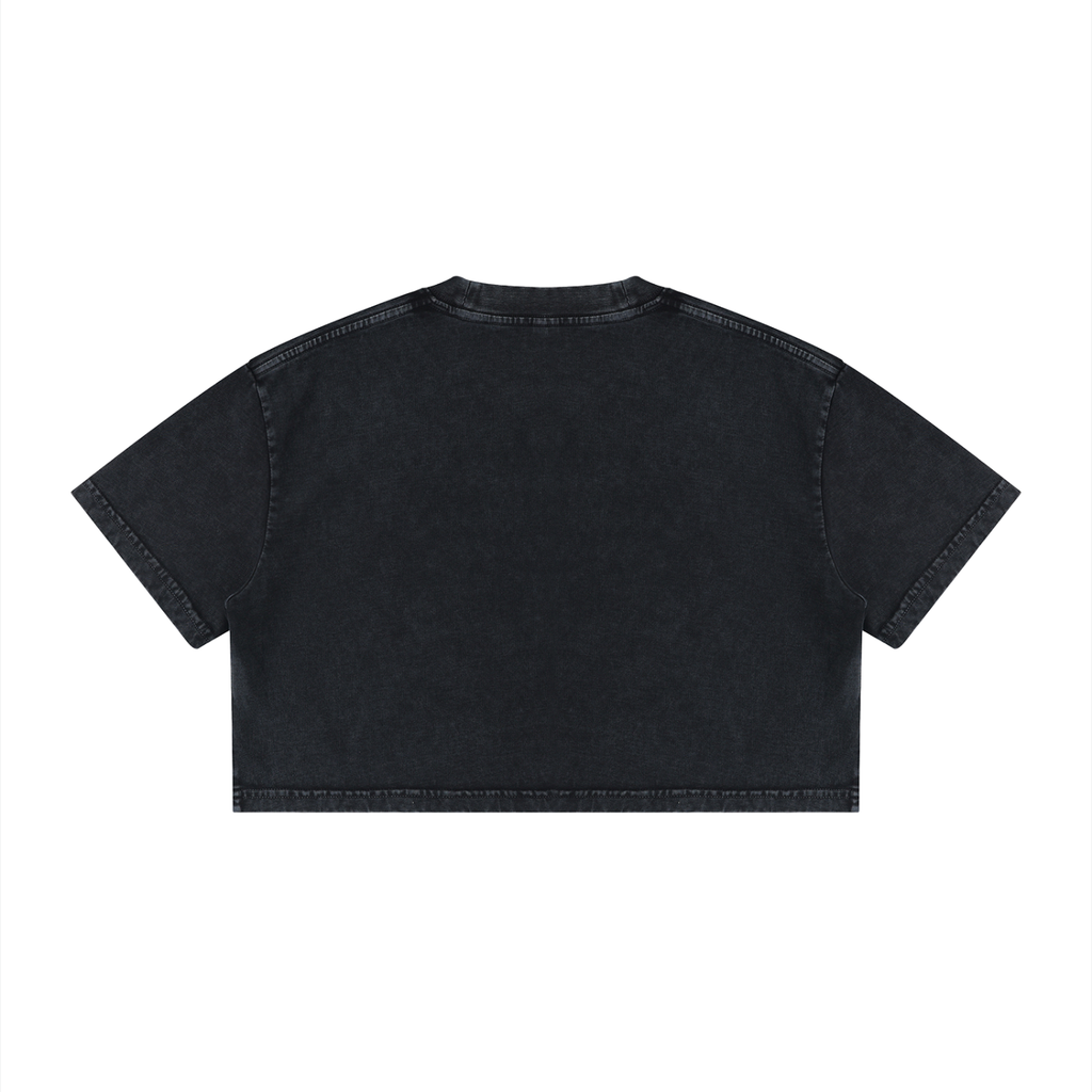 Elevate Your Wardrobe with Our Women's Cotton Crop T-Shirt