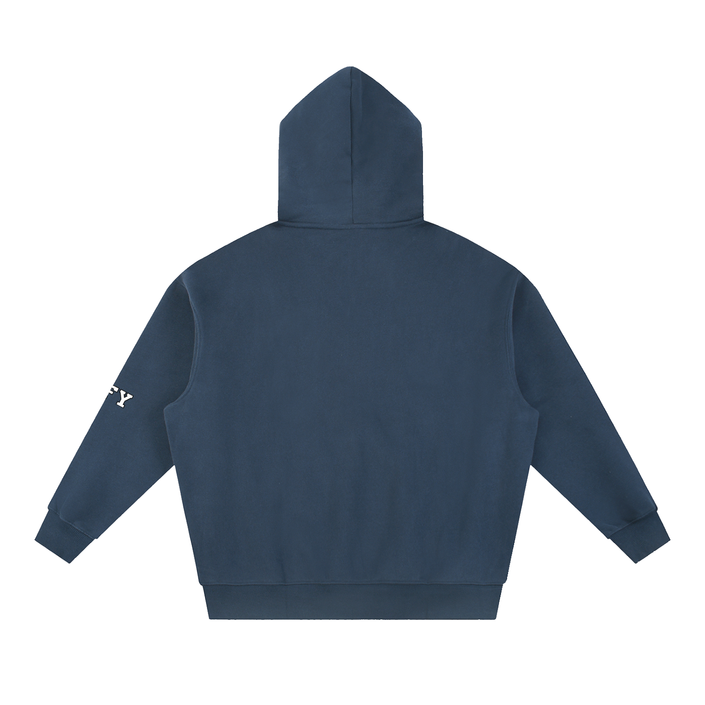 Essential Oversized Boxy Fit Fleece Hoodie