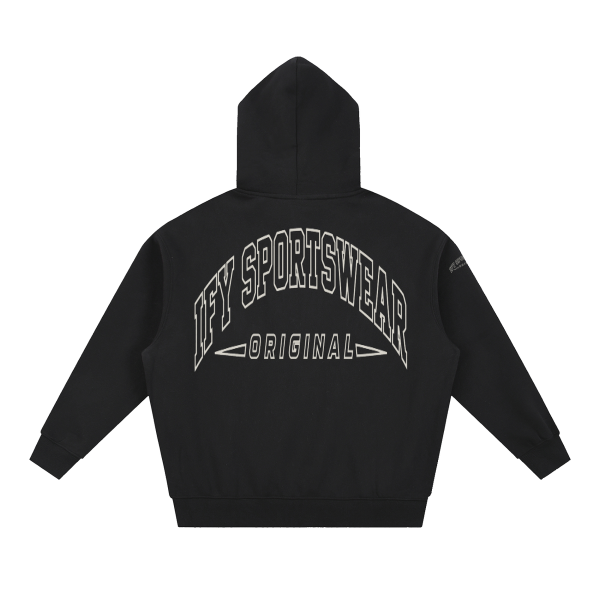 Oversized Boxy Fit Fleece Hoodie