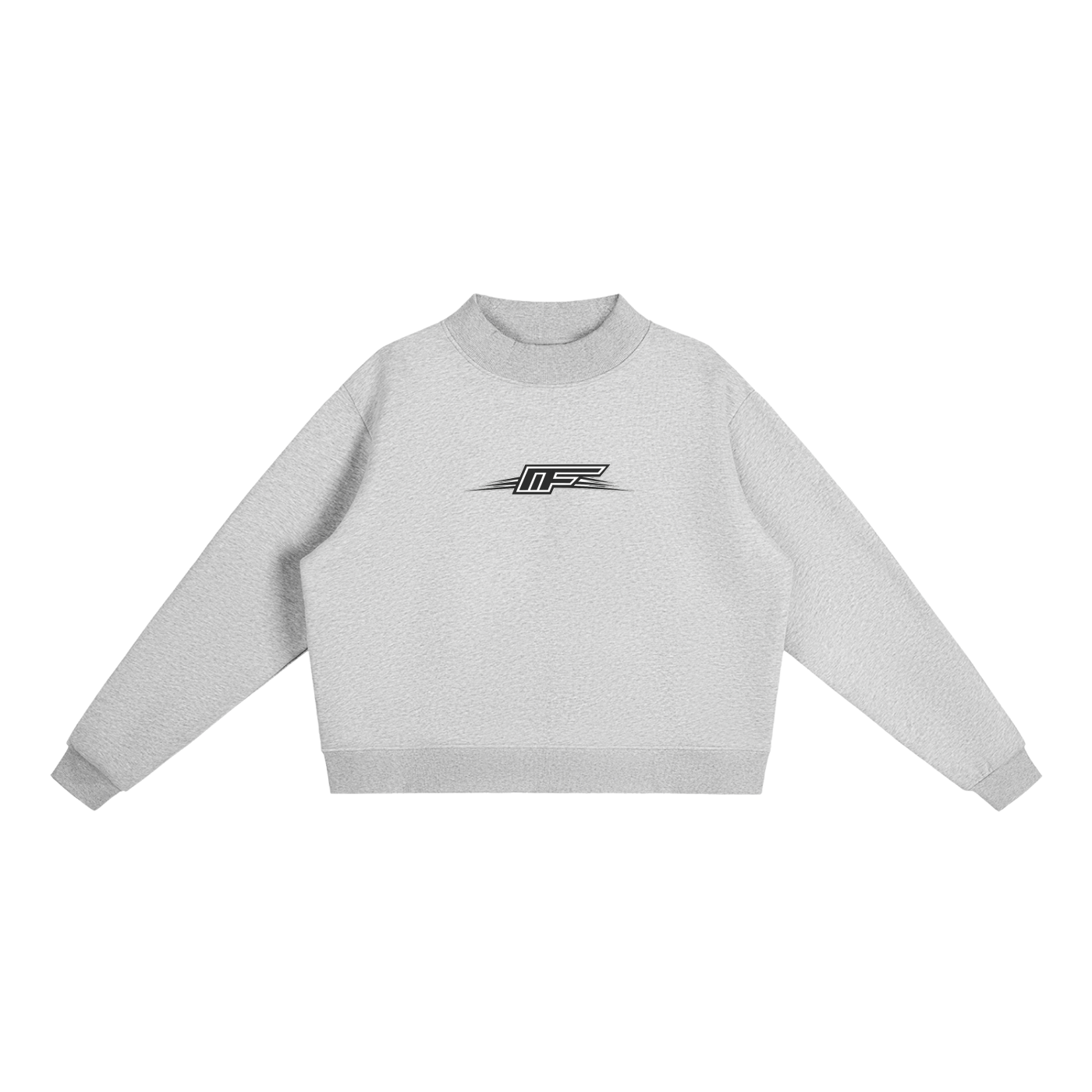 Elevate Your Style with Our Women's Fleece Mock-Neck Sweatshirt