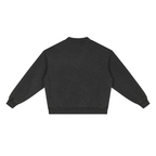 Unisex Vintage Wash Fleece Quarter Zip Sweatshirt