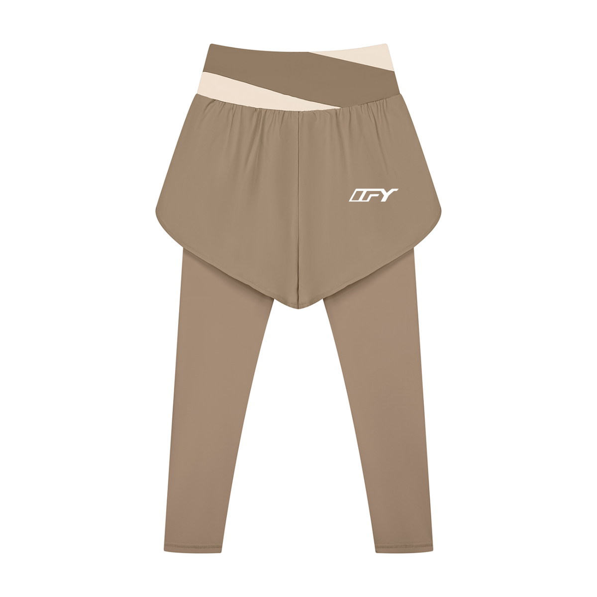 Women's Paneled High Waisted Yoga Leggings