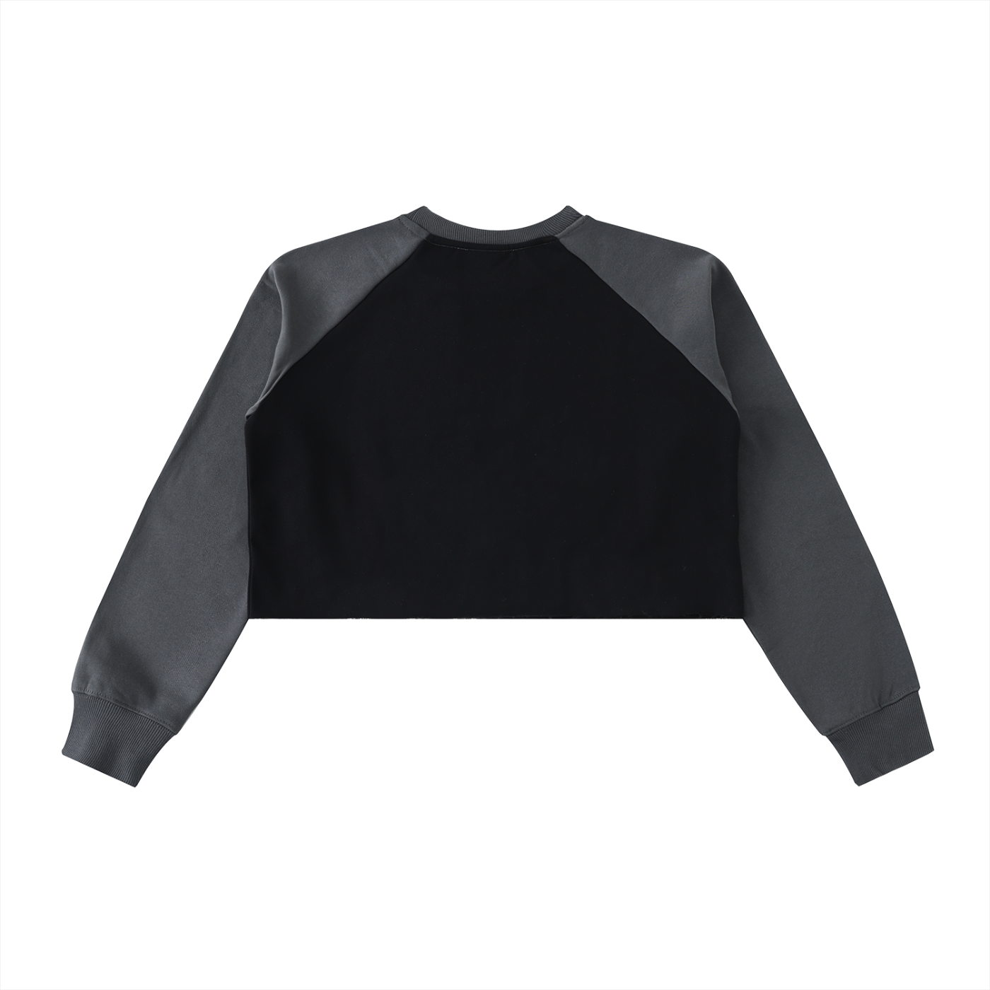 Elevate Your Style with Our Color-Block Crop Sweatshirt