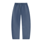 Unisex Vintage Wash Barrel Leg Fleece Sweatpants