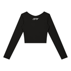 Women's Panelled Long Sleeve Yoga T-Shirt