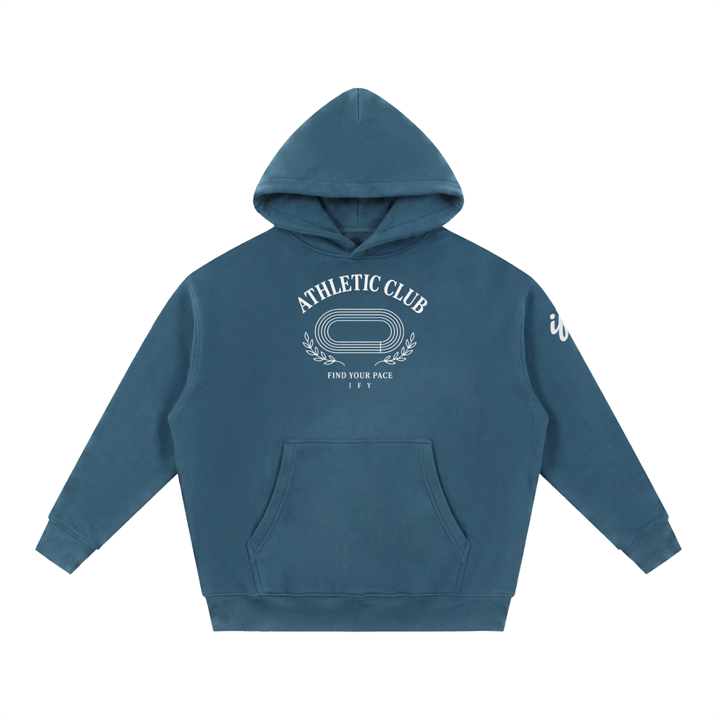 Unisex Oversized Boxy-Fit Fleece Hoodie