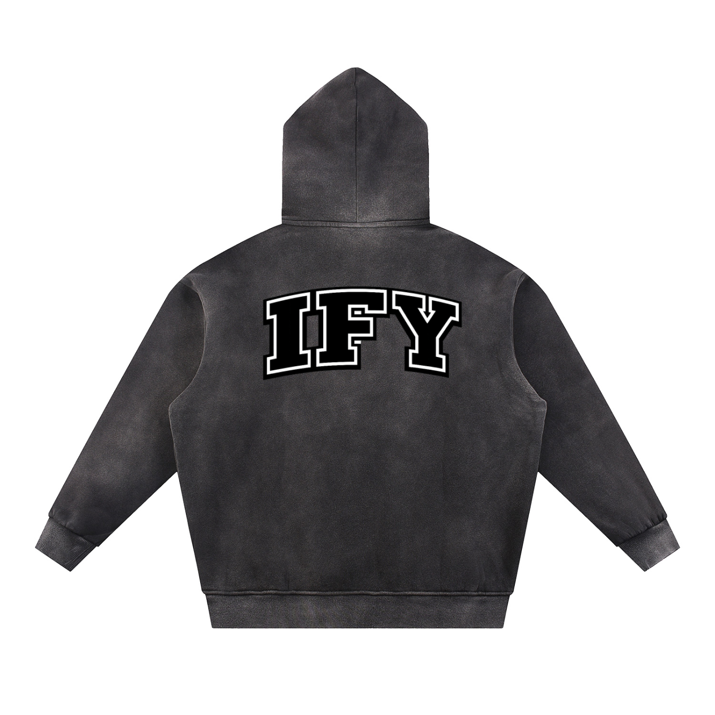 Elevate Your Style with the Sun Fade Contrast Tape Hoodie