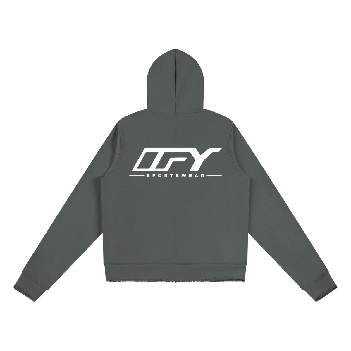 Women’s Raw Edge Full Zip Hoodie