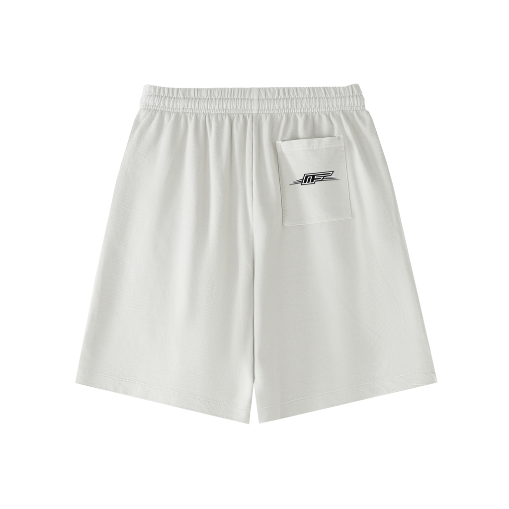 Vintage Wash Cotton Shorts