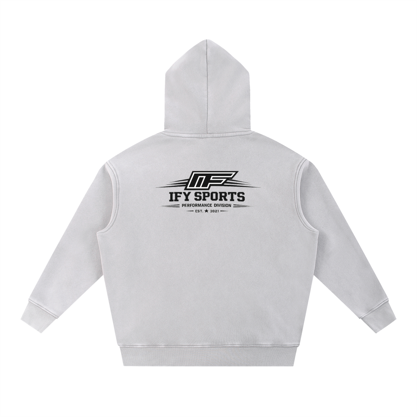 Snow Wash Fleece Oversize Hoodie