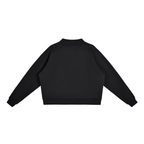 Women's Fleece Mock-Neck Sweatshirt: Cozy Comfort for Every Occasion