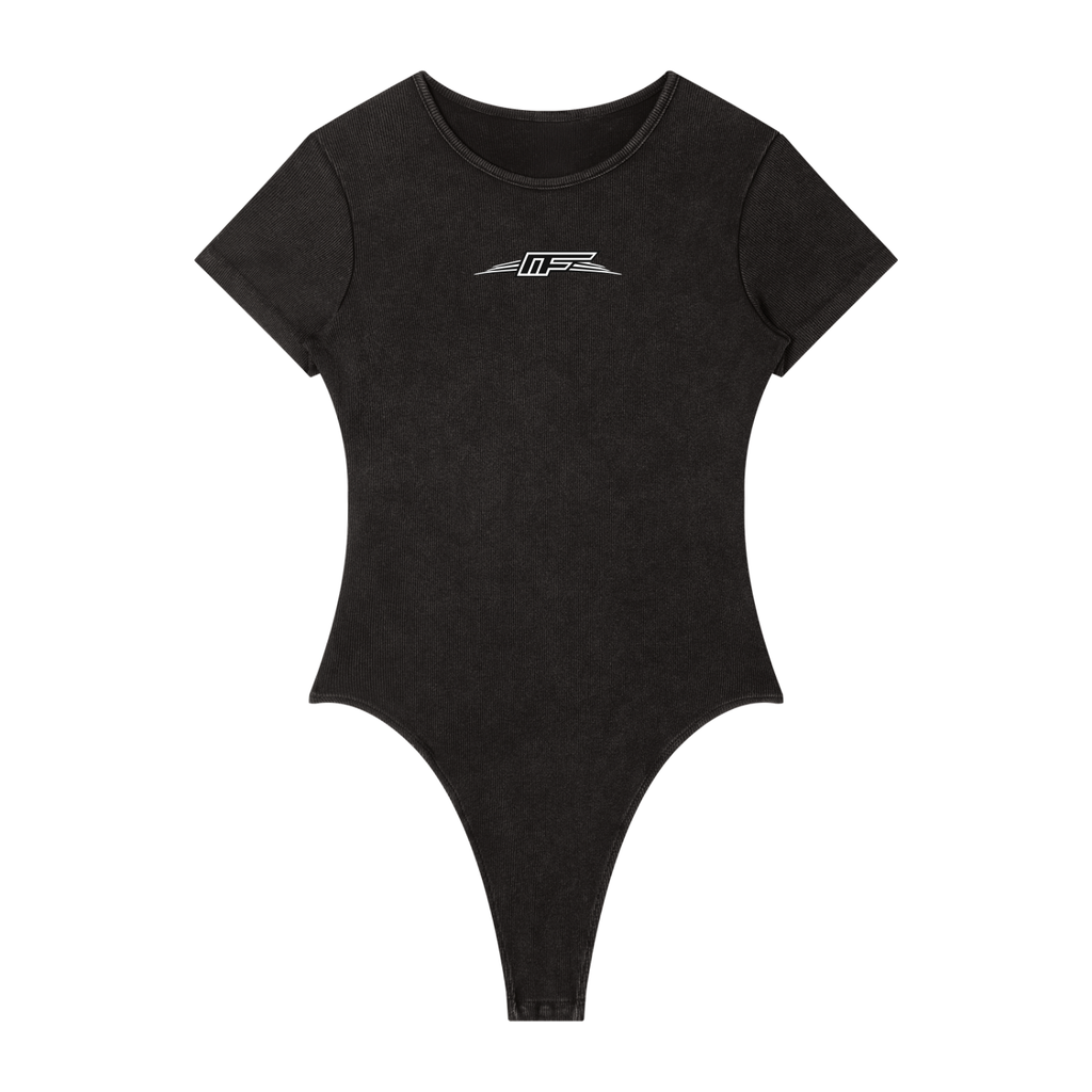 Elevate Your Style with Our Women's Mineral Wash Bodysuit