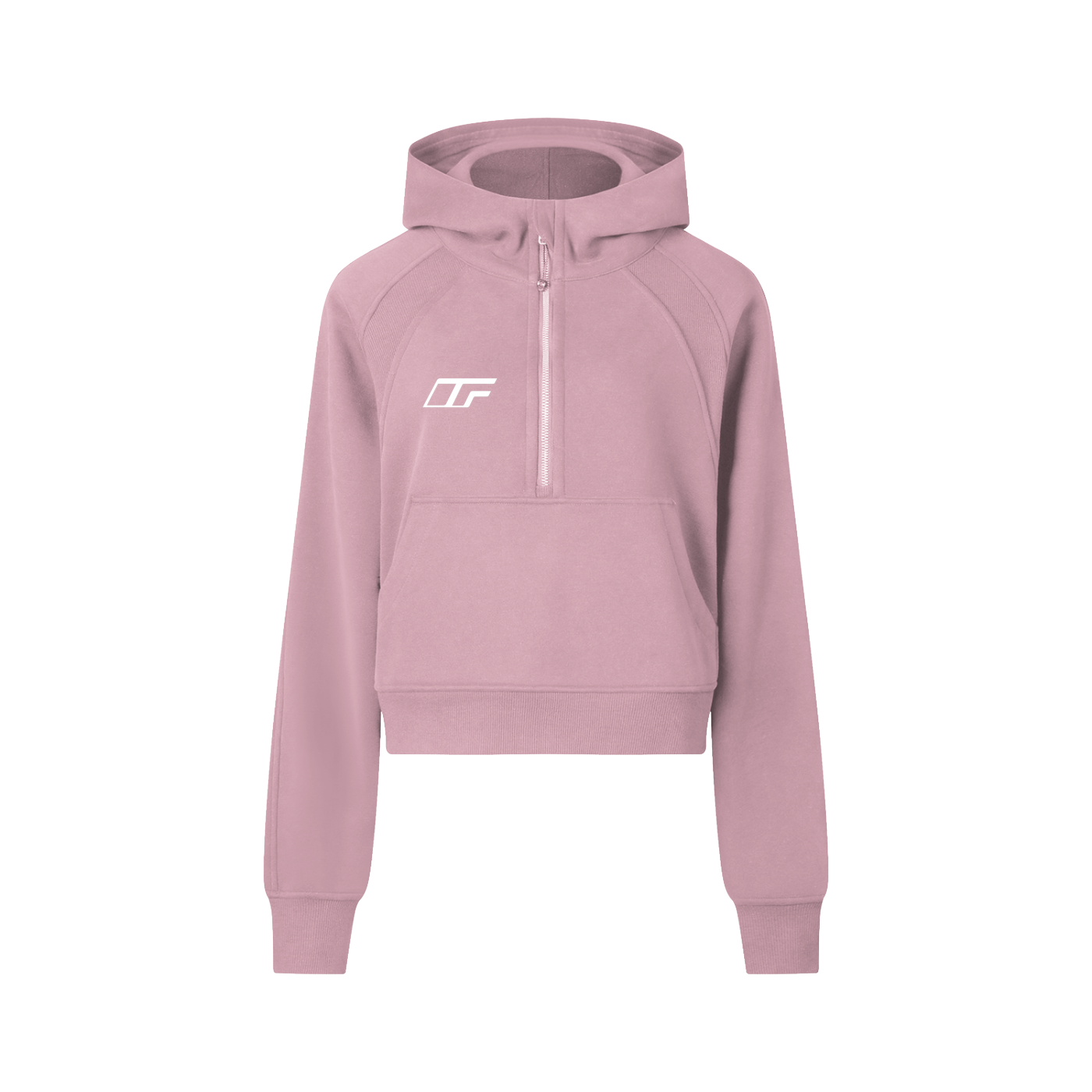 Stylish Cropped Half-Zip Hoodie for Women: Comfort Meets Versatility