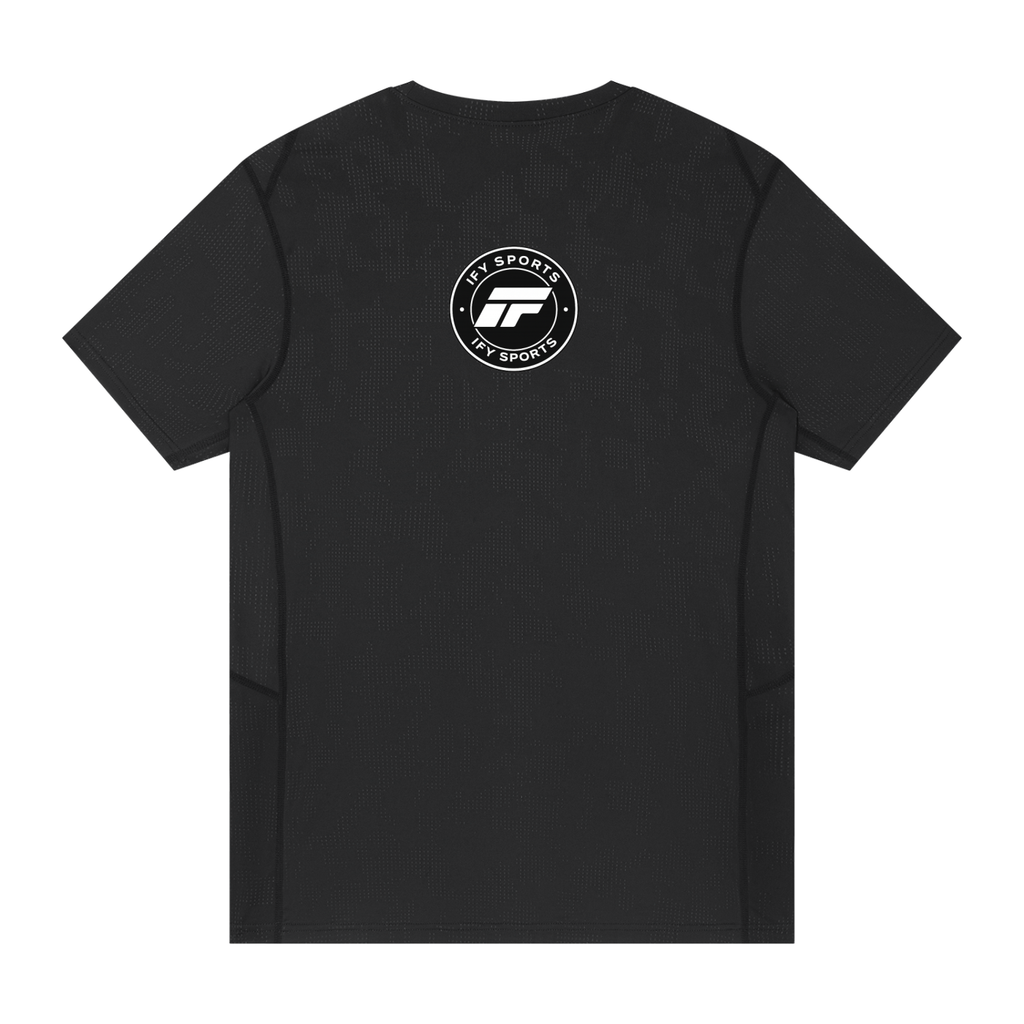 Men's Jacquard Slim Mesh T-Shirt