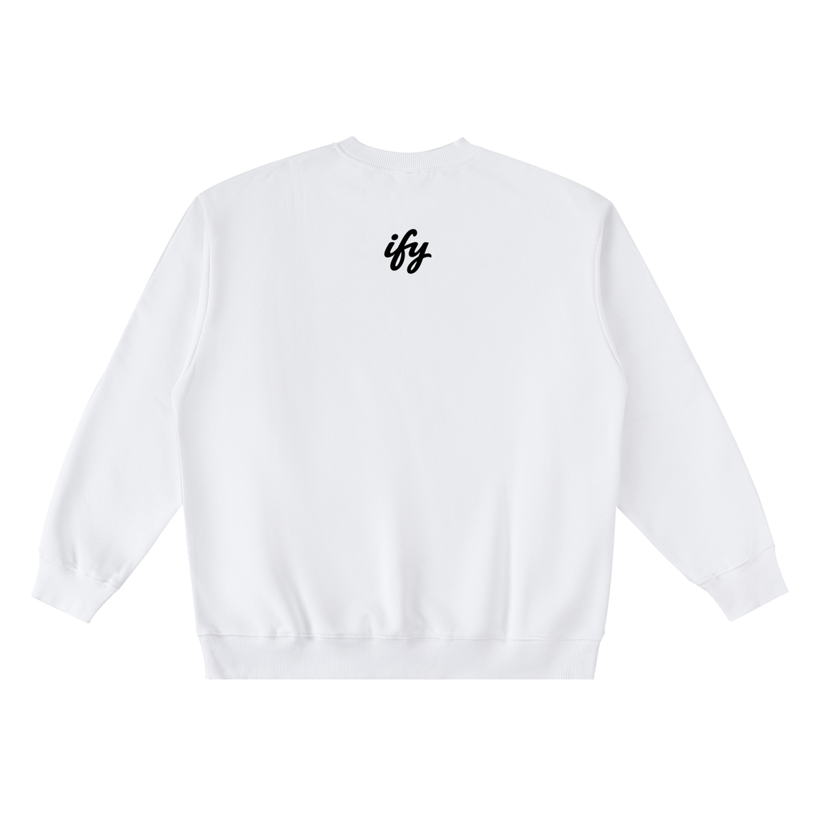 Oversized Crewneck Taped Sweatshirt
