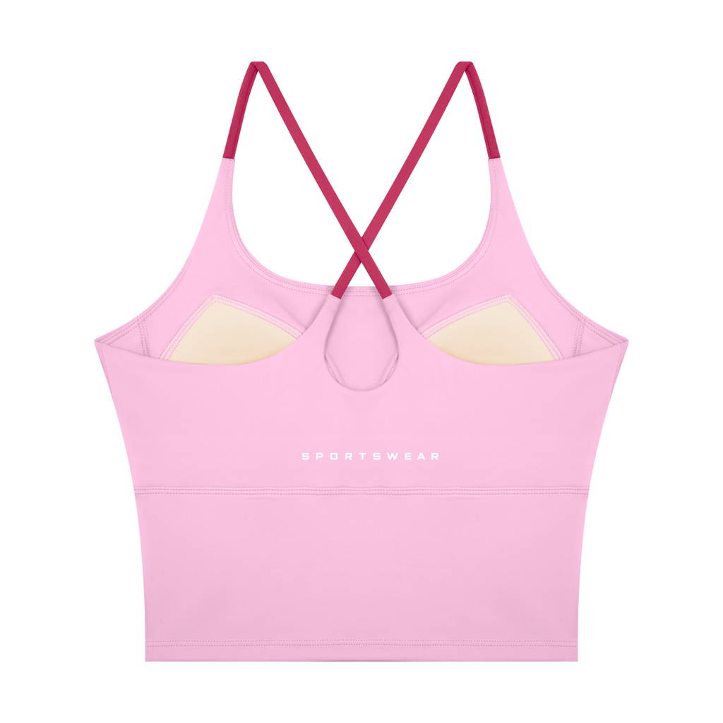 Women's Color Block Yoga Tank Top