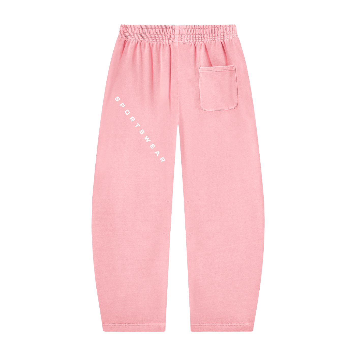 Unisex Vintage Washed Barrel Leg Sweatpants