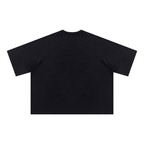 Unisex Mineral Wash Boxy Waffle T-Shirt