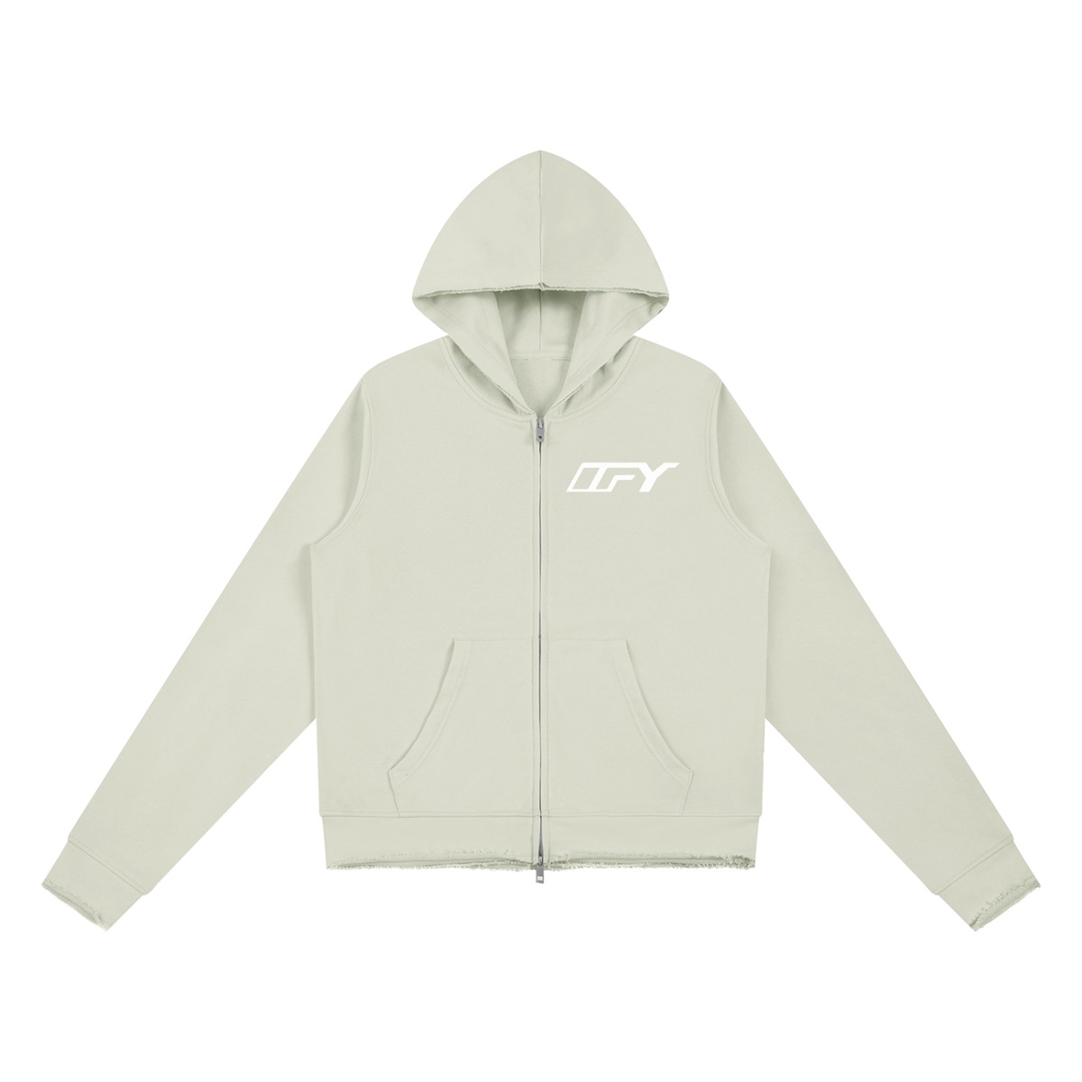 Women’s Raw Edge Full Zip Hoodie