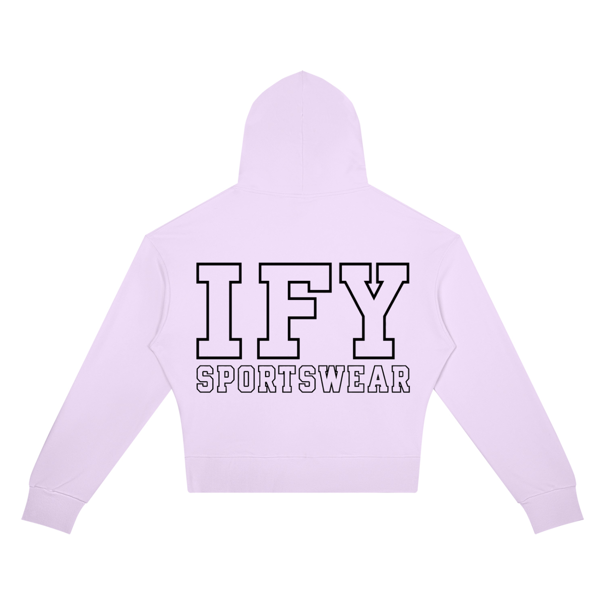 Crop Drop Shoulder Hoodie