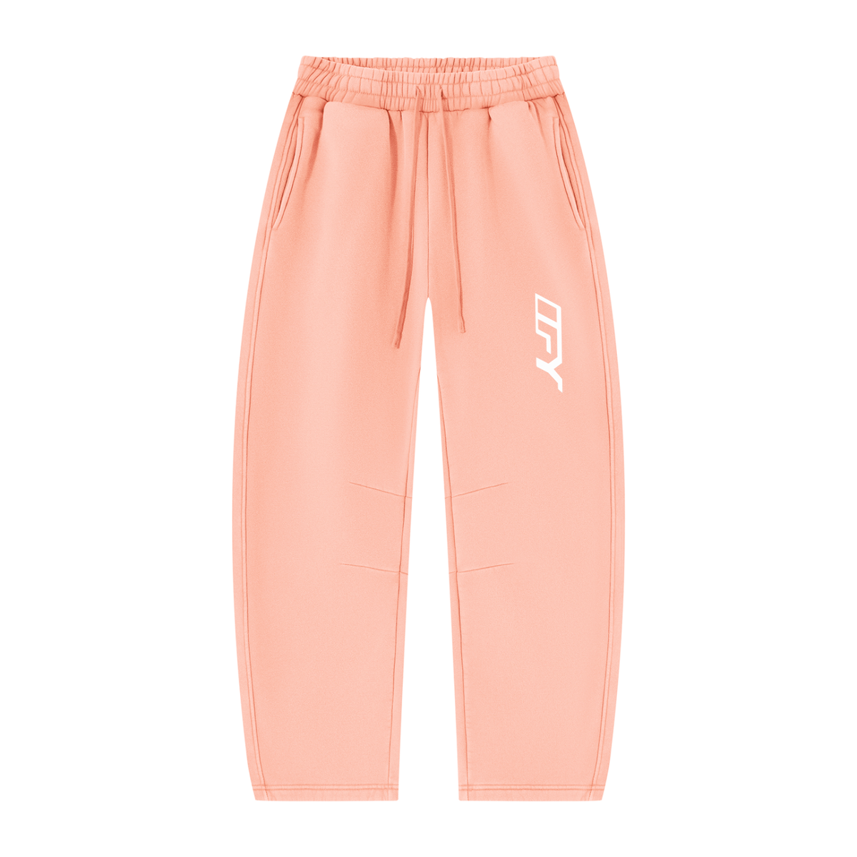 Unisex Vintage Wash Barrel Leg Fleece Sweatpants