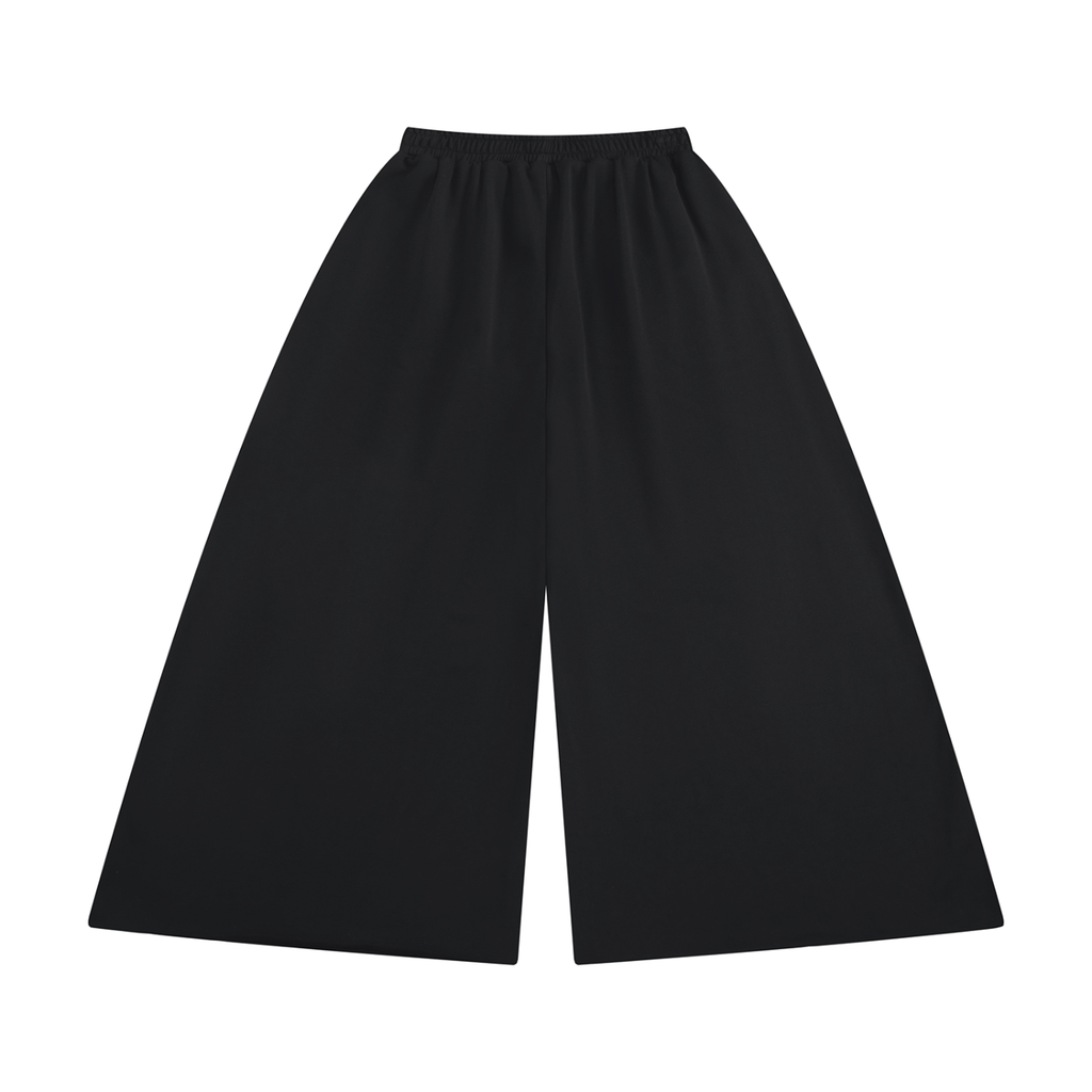 Women’s Raw-Edge Wide-Leg Sweatpants