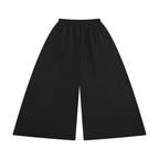 Women’s Raw-Edge Wide-Leg Sweatpants