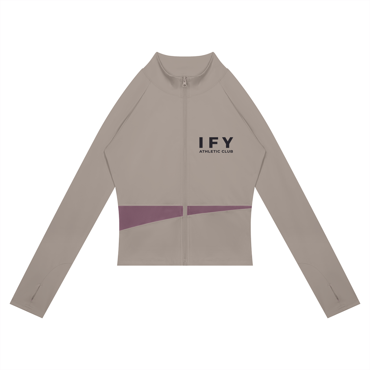 Paneled Yoga Jacket