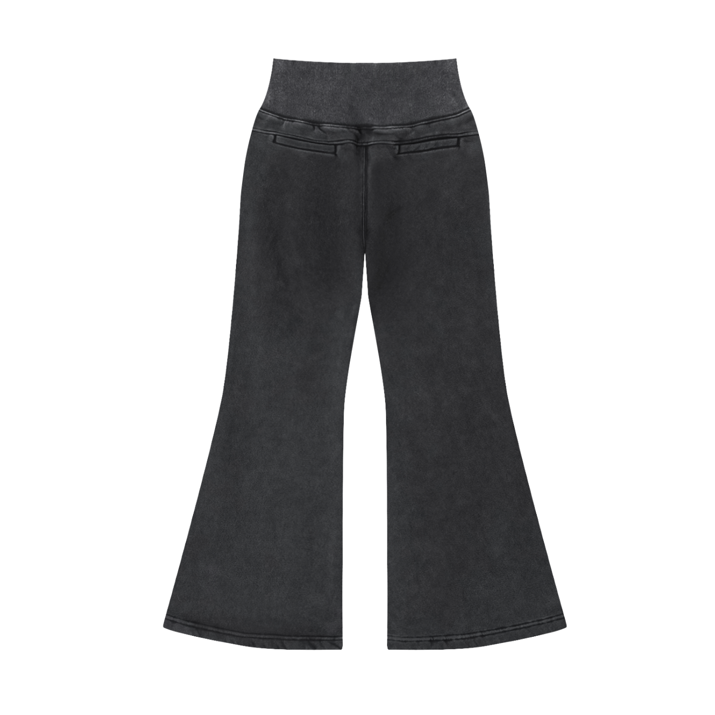 Flared Fleece Pants - Vintage Washed Gym Sweatpants | BRACE