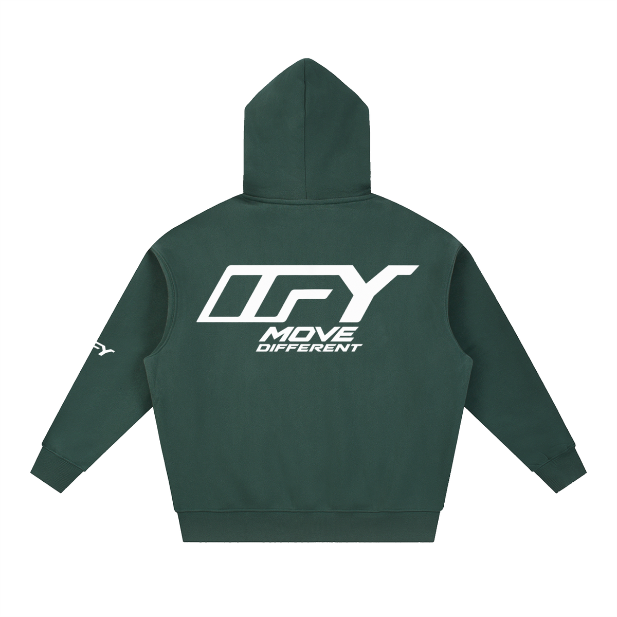 Essential Oversized Boxy Fit Fleece Hoodie