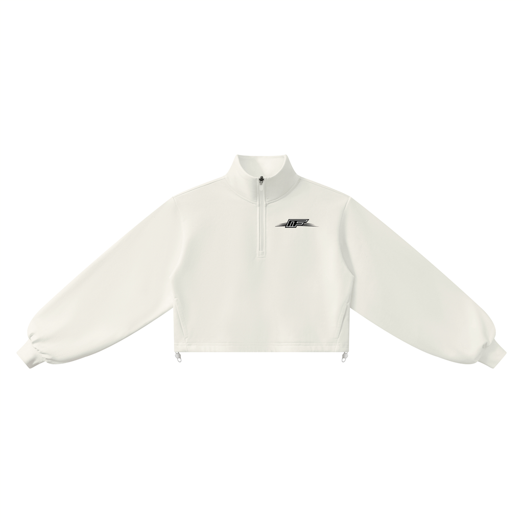 Elevate Your Style with Our Women's Quarter-Zip Sweatshirt