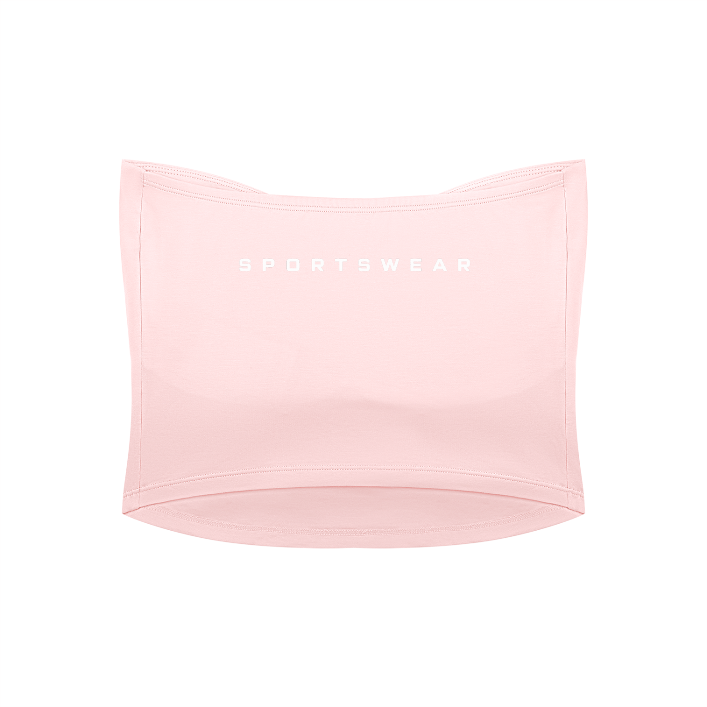 Women's Ruched Cropped Tube Top
