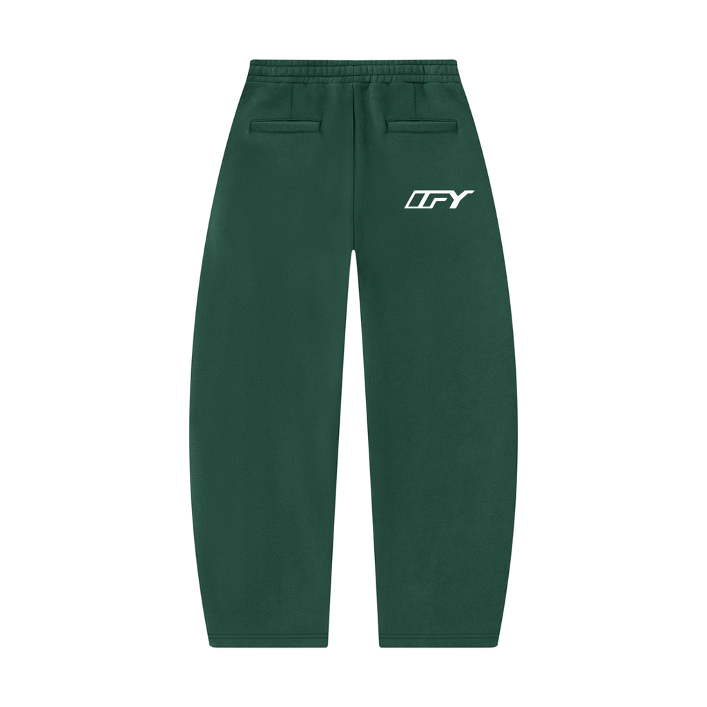 Unisex Barrel Leg Sweatpants
