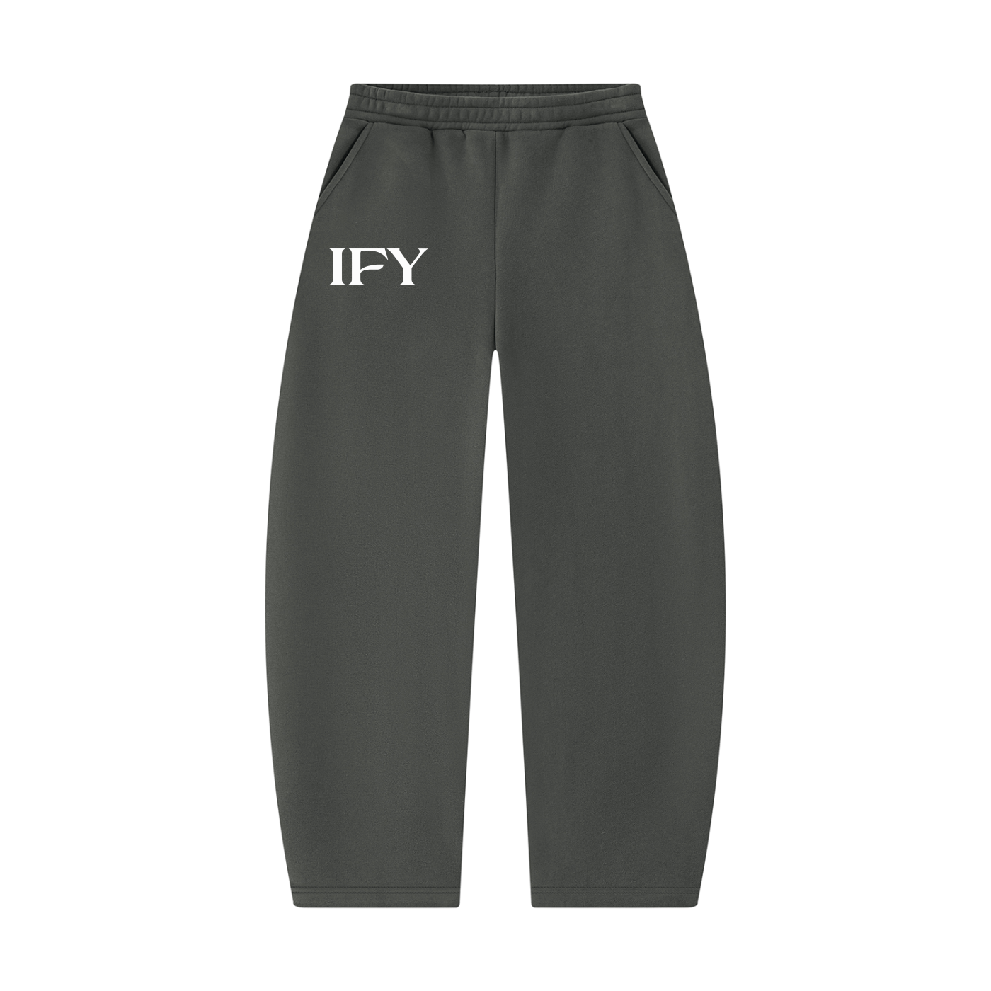 Unisex Barrel Leg Sweatpants