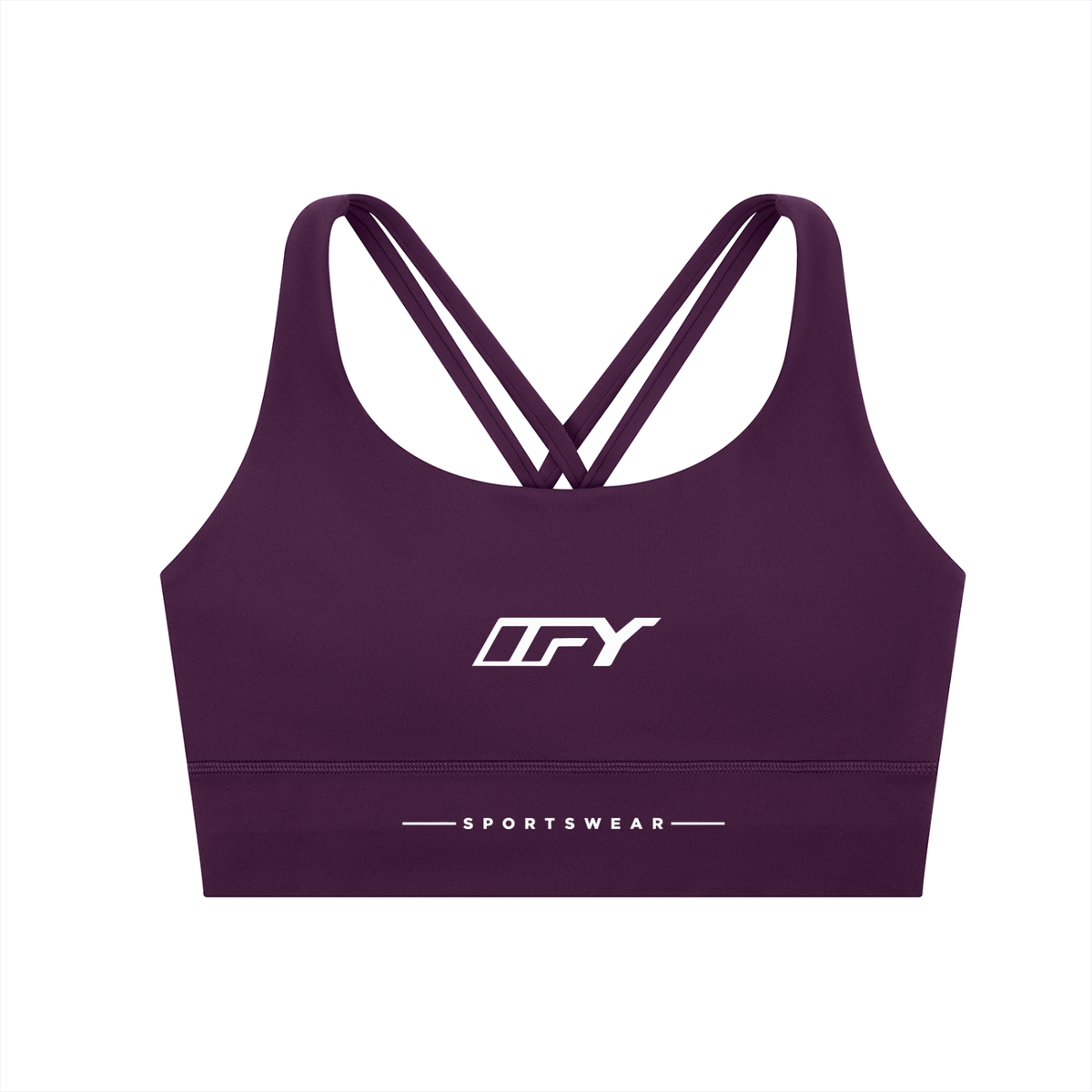 Strappy Criss-Cross Sports Bra