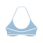 Women's Halter Color Block Yoga Sports Bra