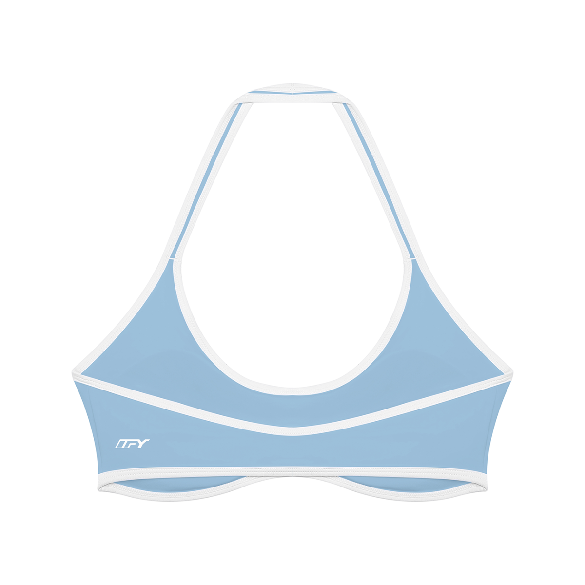 Women's Halter Color Block Yoga Sports Bra