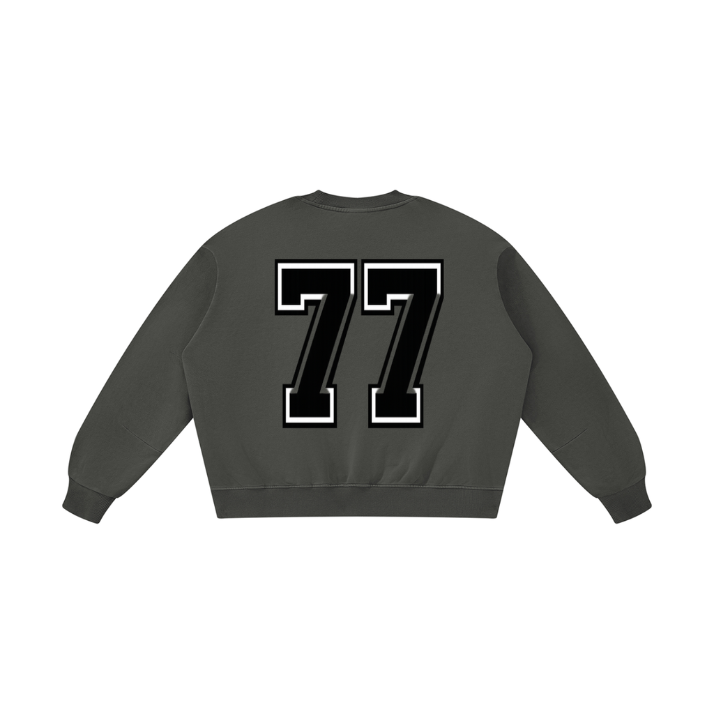 Unisex Boxy Vintage Washed Sweatshirt